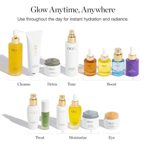 Ogee Rose Botanical Face Mist - Hydrating Organic Vegan Facial Spray, 90ml for Glowing Skin