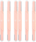Real Techniques Face and Brow Razors, Dual Ended, Exfoliating Dermaplaning, Women's Face Razor, Multipurpose Facial Razors, Precision Trimming for Peach Fuzz, Dermablading, Multiuse, 3 Piece Set