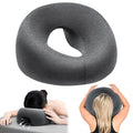 Zonngoo Massage Face Cradle Headrest for Bed,Face Down Pillow Massage Sleeping,BBL Pillow After Surgery,Post Eye Surgery Recovery,Pillow for Stomach Sleeper (Dark Gray Pro)
