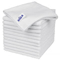 MR.SIGA Microfiber Cleaning Cloths - Streak-Free All-Purpose Towels | Pack of 12, 32 x 32 cm (12.6 x 12.6 in)