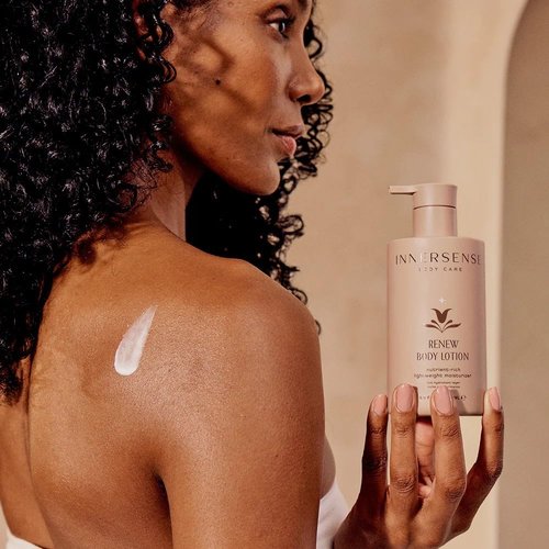 INNERSENSE Organic Beauty - Awaken + Renew Body Essentials Set | Non-Toxic, Cruelty-Free, Clean Skincare (2 piece set)