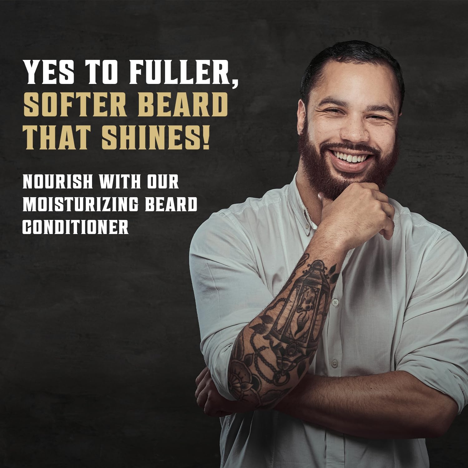 Viking Revolution Beard Wash and Beard Conditioner for Men with Argan Oil and Jojoba Oil - Beard Softener and Strengthener Beard Care Beard Shampoo and Conditioner with Ginseng Root (5oz, Palo Santo)