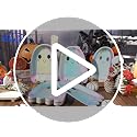 Halloween Ghost Paper Plates - Iridescent Disposable Party Tableware, 40 Pack