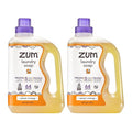 Indigo Wild Zum Laundry Soap - Plant-Based Liquid with Baking Soda & Essential Oils - Sweet Orange - 64 fl oz (2 Pack)
