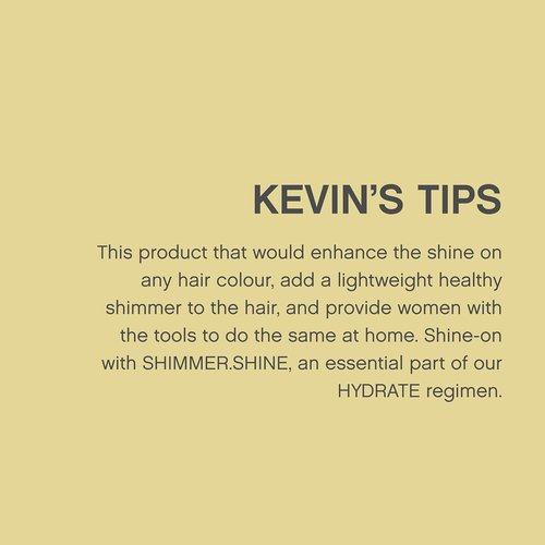 KEVIN.MURPHY SHIMMER.SHINE - Nourishing Hair Mist for All Hair Types - Sulphate-Free & Vitamin-Infused - 100 mL / 3.4 fl oz