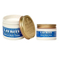 Layrite Deluxe Natural Matte Cream - 4.25 oz & 1.5 oz | Perfect for Effortless Styling