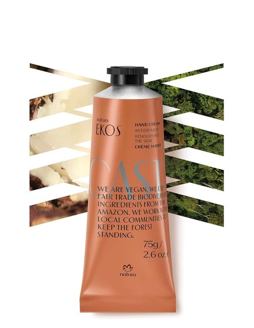 Natura Hand & Foot Cream Duo - Nourishing Brazil Nut Oil Set for Deep Hydration | Vegan & Cruelty-Free - 2 x 2.6 oz (75g)