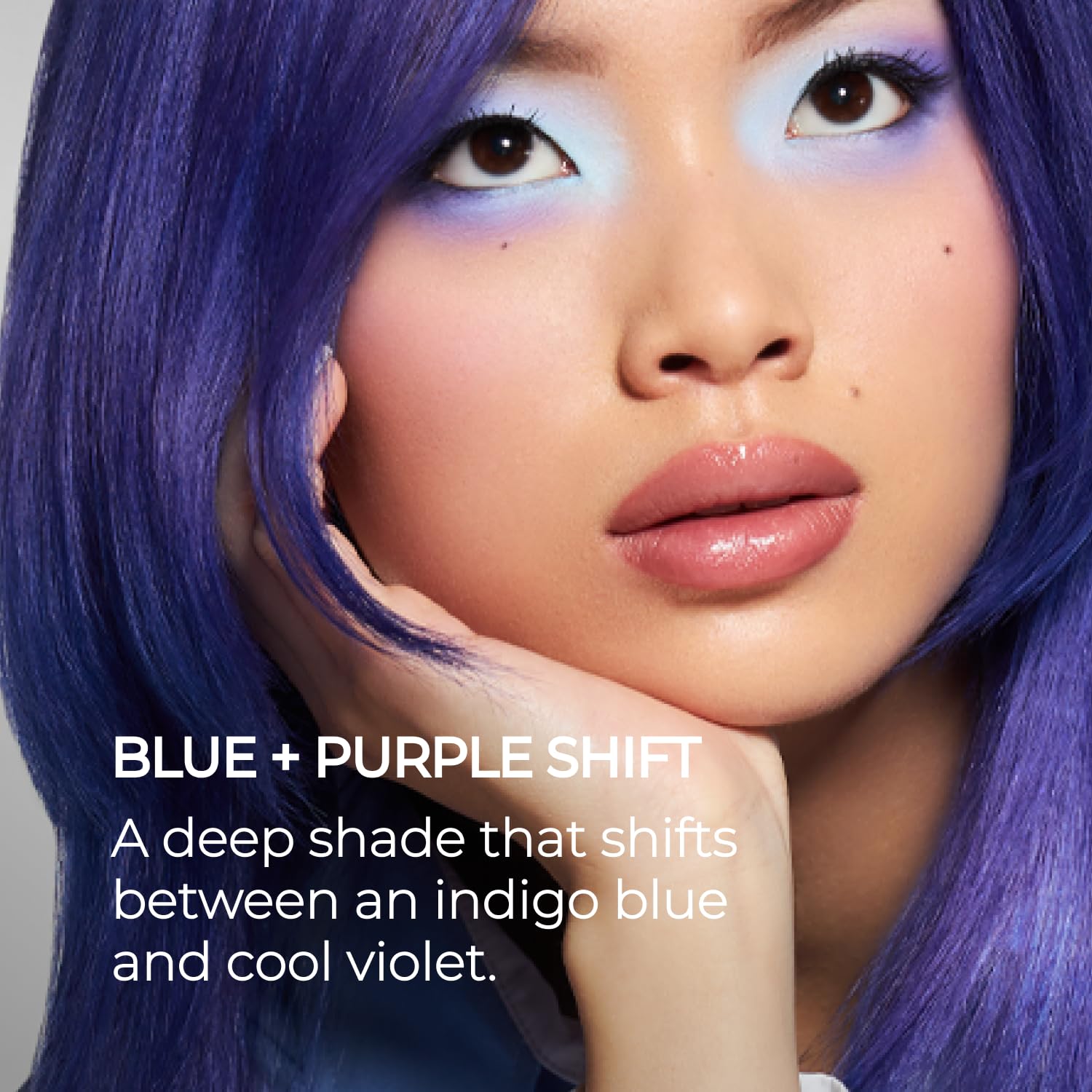 XMONDO Color Blue & Purple Shade Shift - Bond Booster & Hyaluronic Acid Hair Dye, 8 oz