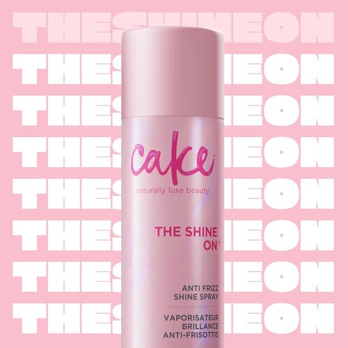 Cake Beauty Anti-Frizz Shine Spray - Humidity-Blocking Formula for Smooth, Shiny Hair - 4.2 Oz