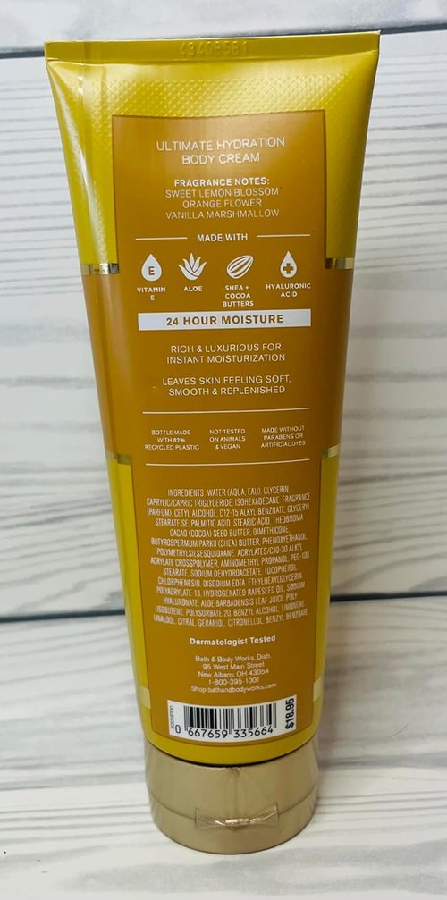 Bath & Body Works Ultimate Hydration Body Cream - 8 Ounces | Pack of 2 for Deep Moisture