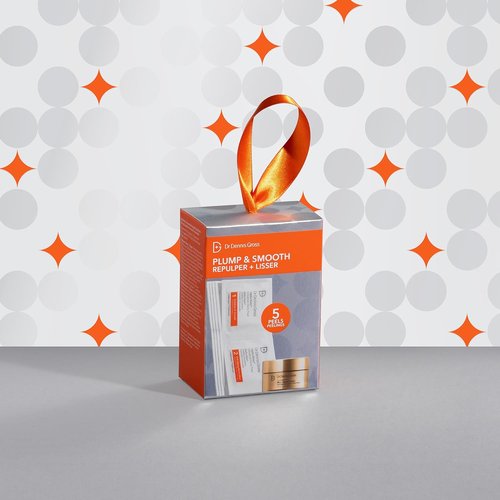 Dr. Dennis Gross Plump & Smooth Kit - DermInfusions™ Blur & Repair Cream + 5 Alpha Beta® Peels | $50 Value