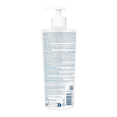 Bioderma Atoderm Intensive Gel-Cream - Soothing Moisturizer for Dry & Atopic Skin | 24-Hour Hydration, 16.9 Fl Oz