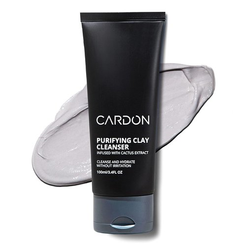 Cardon Men's Deep Pore Cleaning Clay Face Wash - 4X Better Than Charcoal for Oily Skin | Korean Premium Care (1 CT)