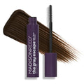 Madison Reed Gray Escape Hair & Brow Mascara - Quick-Dry, Smudge-Proof Gray Coverage, Dark Brown - 15mL