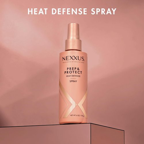 Nexxus Heat Protectant Spray - Nourishing Prep & Protect Formula with Styleprotect Technology | 6 oz
