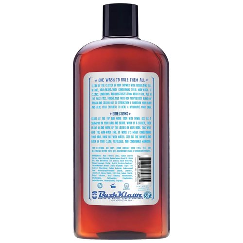 Active Prince Man 3-in-1 Shampoo, Conditioner & Body Wash - Versatile Grooming for Hair, Beard & Body