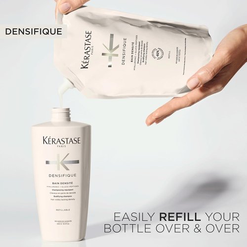 Kerastase Densifique Densité Shampoo - Thickening & Strengthening for Fine Hair | Adds Shine & Removes Build-Up
