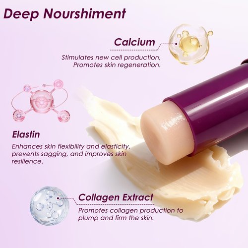 Kabowa Calcium Multi Balm Stick + Calcium Under Eye patch 60ea,Eye Care Duo,Hydrating & Wrinkle Bounce & Lifting Repair Eye Treatment Daily Skin Care