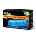 Braun CCR2 Cleaner Refill Kit - 4 Pack for Optimal Performance and Maintenance