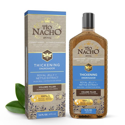 Tio Nacho Thickening Conditioner - Volumizing Hair Loss Solution with Royal Jelly - 14 Fl Oz, Paraben & Sulfate Free