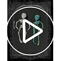 White Poseable Skeleton Fridge Magnet with Movable Joints - Funny Halloween Decor