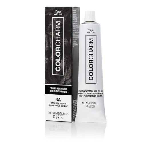COLORCHARM Permanent Cream Hair Dye - Darkest Brown & Cool Espresso Shades | 100% Gray Coverage | Vegan, 2 oz.