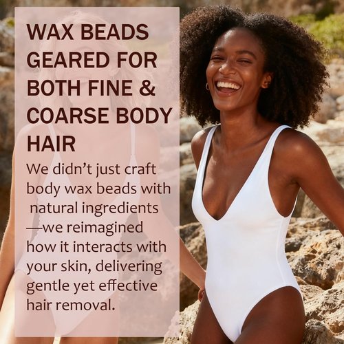 Keethem 400g Wax Beads, 4 Scents Hard Wax Beads for Coarse Hair Removal, Waxing Beans with for Face, Eyebrow, Bikini Brazilian for Women Men with 10 Applicators