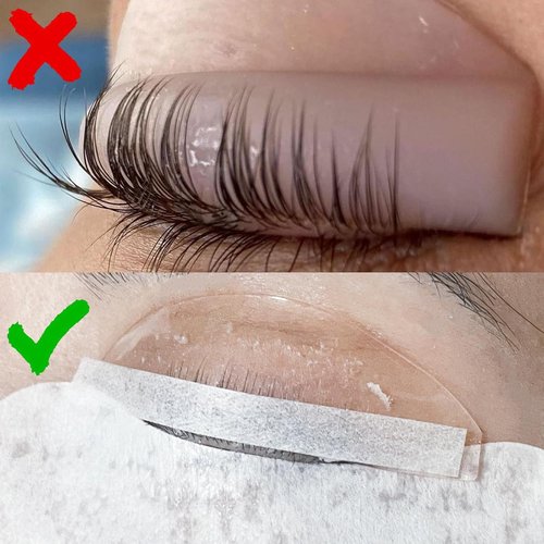 PERMANIA Lash Lift Paper Strips - 1000P Eyelash Perm Strips for Perfect Lifting | White