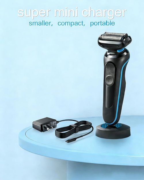 Braun 12V Charger - 5.9Ft Charging Cord for Series 9/7/5/3/1 Electric Shavers & Trimmers