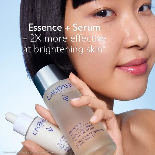 Caudalie Vinoperfect Brightening Essence - Glycolic Acid Exfoliating Toner for Radiant Skin