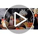 Halloween Skull Head Cocktail Picks - 100 Bamboo Skewers for Parties - Variation: Skull Head