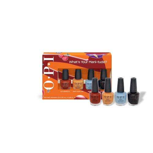OPI Nail Lacquer Gift Sets - Chip Resistant Nail Polish in Creme & Shimmer Shades | Mini Packs for All Seasons
