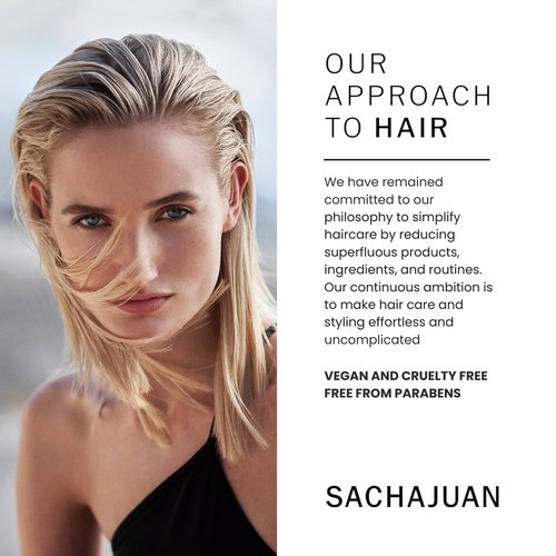 SACHAJUAN Normal Hair Shampoo and Conditioner Set | Ocean Silk Technology for Everyday Cleansing, Volume & Shine | Lightweight Hydration & Detangling | Vegan & Paraben-Free | Pack of 2 (3.4 oz)