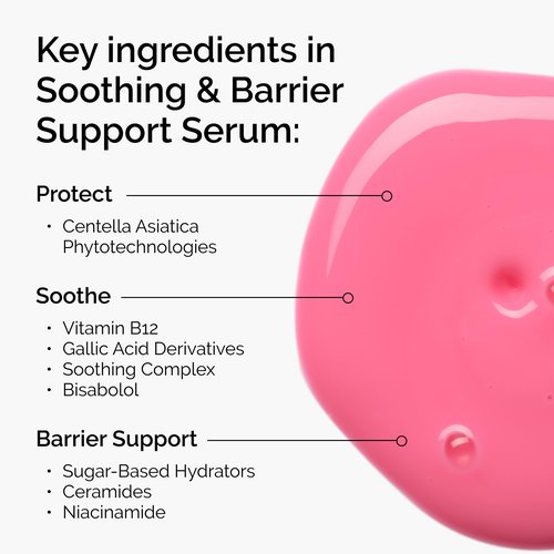 The Ordinary Soothing & Barrier Support Serum, Redness-Reducing & Hydrating Solution for Skin Barrier Recovery, 1 Fl Oz (Pack of 2)