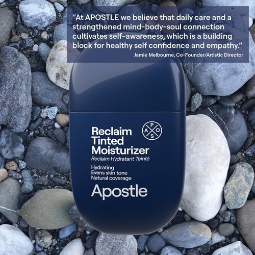 APOSTLE Tinted Moisturizer for Men - Hydrating Formula with Niacinamide & Vitamin E | 1 Fl. Oz.