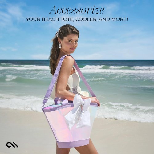 Case-Mate Bag Charm - Cute Beaded Tote Accessory | Waterproof & Non-Tarnish Beach-Ready Design