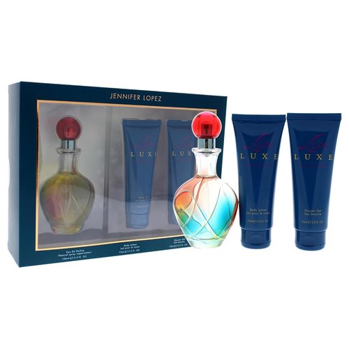 Jennifer Lopez Live Luxe Gift Set for Women - 3.4oz EDP Spray, 2.5oz Shower Gel & Body Lotion