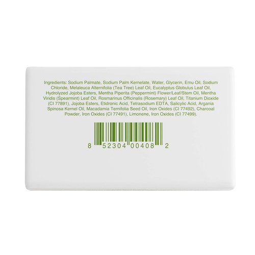 emuaid Therapeutic Moisture Bar – Medicated Face & Body Cleansing Bar for Fungal-Prone Skin, Jock Itch & Irritation Relief, Soothes & Hydrates with 5% Emu Oil, Tea Tree & Natural Oils, 5oz