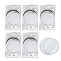 BEAGERUO 200 Cotton Pads, Individually Wrapped Cotton Rounds Travel Size, Makeup Remover Pads for Eye, Nail Polish, Face Cleansing Pads Hotel Amenities