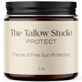 Everyday Tallow Mineral Sun Balm ~ SPF 30 | 100% Grass-Fed & Organic | Face & Body | Naturally Scented with Frankincense & Lavender Oil | Zinc Oxide | Water Resistant (4oz)