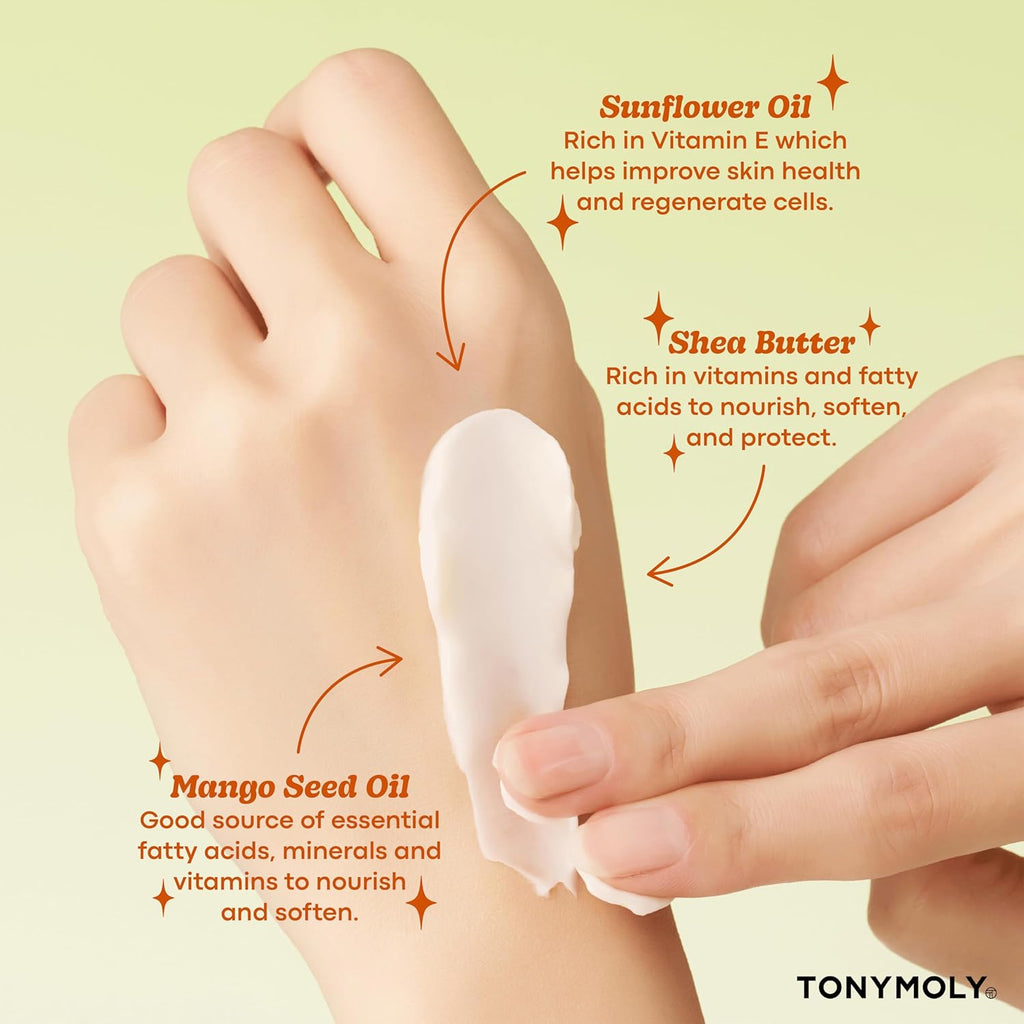 TONYMOLY Magic Food Mango Hand Butter - Nourishing Moisturizer, 1.5 Fl Oz for Soft Skin