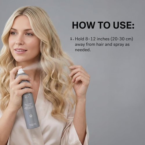 MONAT Studio One™ Flex Control Hairspray - Buildable Hold with REJUVENIQE® - Ideal for Colored Hair - Fresh Scent