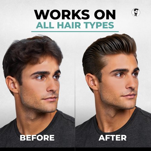 Gentlemen Republic Hair Gel - 24-Hour Shine & Hold, Humidity Resistant, Alcohol-Free, 8oz