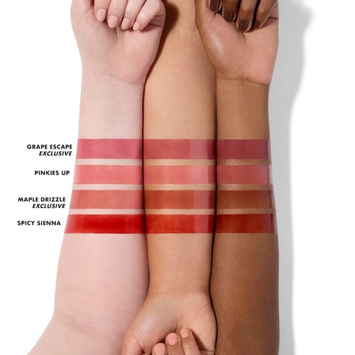 e.l.f. Glossy Lip Stain Kit - Long-Lasting Sheer Color & Gloss Finish | Vegan, 4 Shades