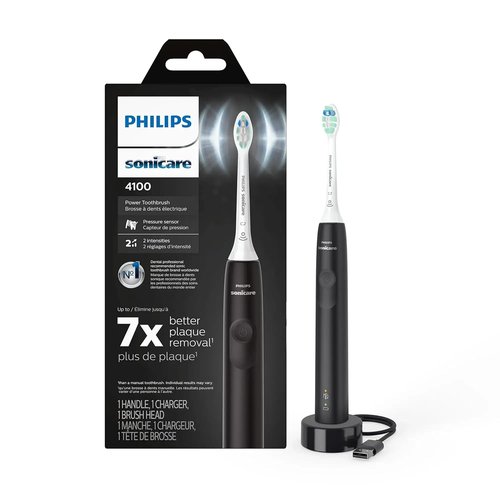 Philips Sonicare ProtectiveClean 4100 Electric Toothbrush - Rechargeable, White, 1 Count