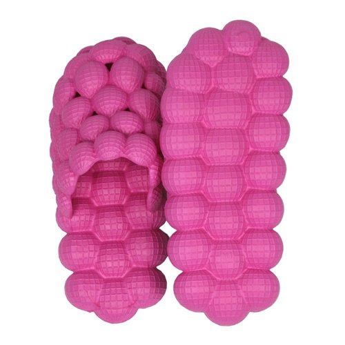 LEPHYON Bubble Slides |Funny Golf Ball Slides| Lightweight Foam Shower Shoes Men|Comfortable Womens Slippers|Stylish Non-Slip Soles Unisex（Babi Pink DIY W11）