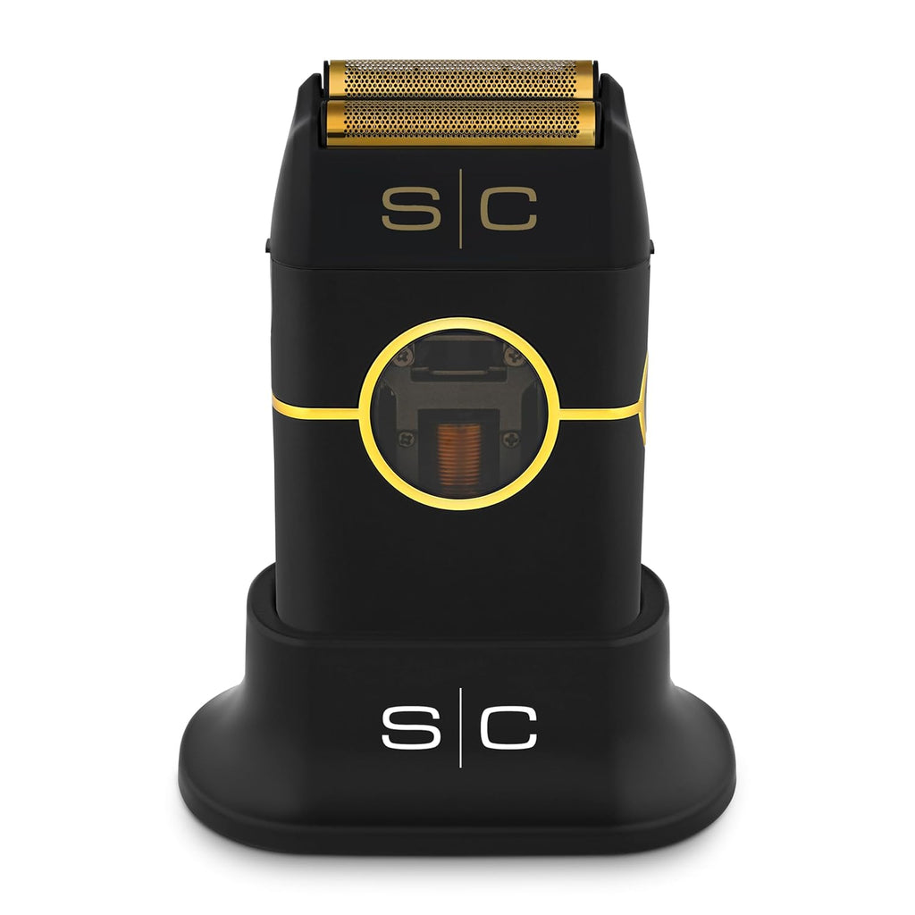 StyleCraft Instinct Metal Cordless Double Foil Shaver - IN2 Vector Motor & USB-C Rechargeable