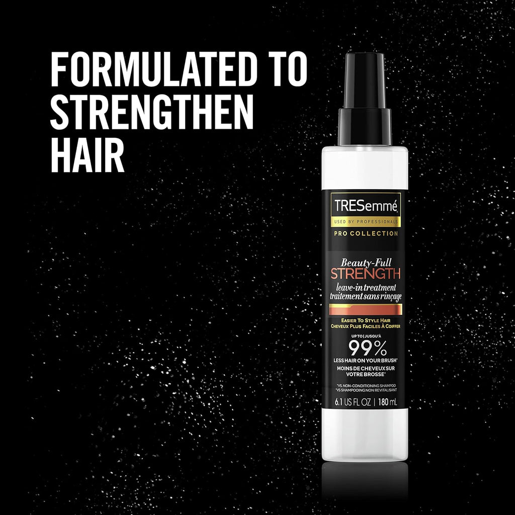 TRESemmé Pro Collection Leave-In Treatment for Fine Hair - Lightweight Formula to Reduce Breakage | 6.1 oz