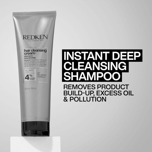 Redken Detox Clarifying Shampoo - Cleansing Cream for All Hair Types | Removes Buildup & Strengthens Cuticle
