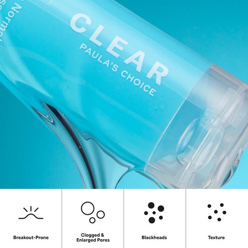 Paula's Choice CLEAR Acne Daily Face Wash - Salicylic Acid Cleanser for Clogged Pores | Fragrance-Free